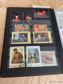 Staré známky 2 albumy - 2