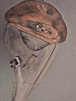 Originálne púzdro na pištoľ P08,spolu s kľúčikom - 2