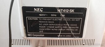 Televízor retro NEC - 2