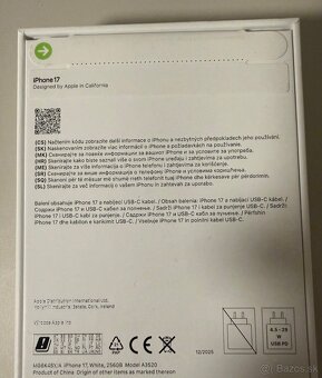 predam iPhone 17, 256 GB - 2