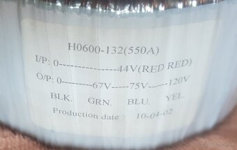 Výstupný transformátor pre 100V rozvod - 2