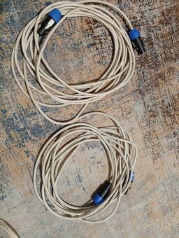 Kable k reproduktorom Speakon - 2