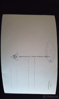 Stará pohľadnica_socha cisára - 2