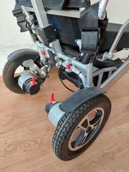 Elektrický invalidný vozík skladací - 2