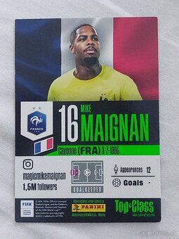 Panini Top Class Rainbow Master Mike Maignan č. 210 - 2