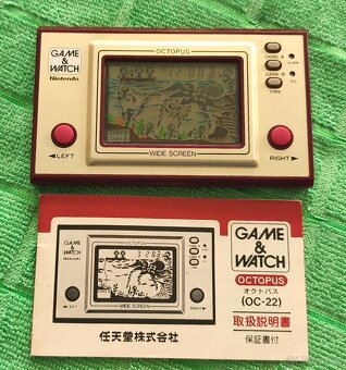 NINTENDO GAME&WATCH OCTOPUS - 2
