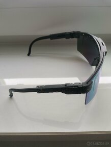 Športové slnečné okuliare Pit Viper (čierne-žlté sklo) - 2