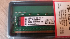 4x 16 GB DDR4 ECC RDIMM 2666 MHz Kingston - 2