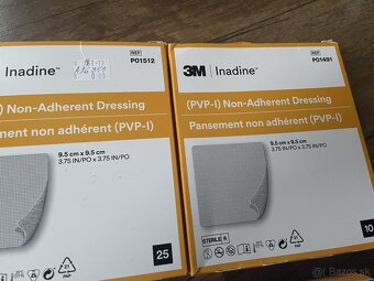 INADINE - sterilné krytie na rany Povidone Iodine - 2