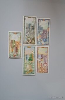 Bankovky Sýria 5 kusov - 2