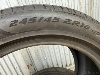 2ks Letne pneumatiky PIRELLI 245/45 R18 - 2
