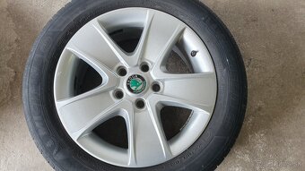 Elektrony Škoda Octavia 5x112r16 z gumamy 205/55/16 - 2
