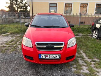 Chevrolet aveo 1,6 53kw benzín - 2