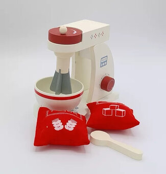 Drevená hračka Mixér, nová, nerozbalená - 2