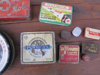 Staré plechové krabičky - 2
