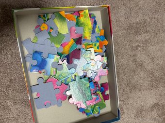 Detske puzzle frozen / trolovia - 2