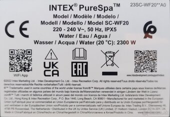 Technologická/ovládacia jednotka (kompresor) vírivky Intex - 2