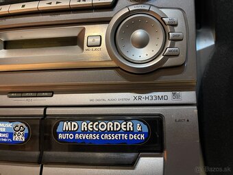 Predám Aiwa XR-HR330MD – mini Hi-Fi systém - 2