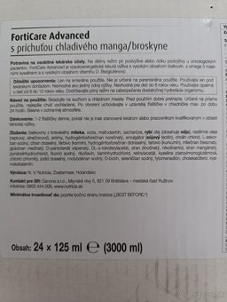 Forticare Advanced s príchuťou manga/broskyne - 2