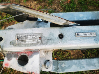 Dvojnápravovy prívesný vozík (tandem) do 2.500 kg - 2