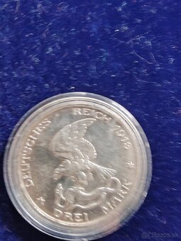 Strieborná minca Nemecko - 2