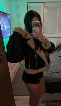 ZARA Kožená bunda - 2