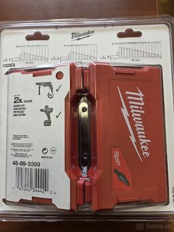Milwaukee Sada stupňovitých vrtákov 3ks - 2