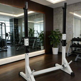 Stojan na činky - nastaviteľný - 2