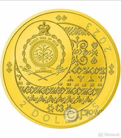 Investicne striebro mince minca Slovenský Orol - 2