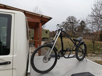 Chopper, cruiser, custom bike, bicykel. - 2