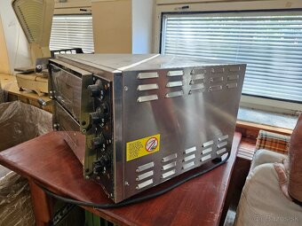 Dvojita elektricka pec na pizzu 30cm - 2