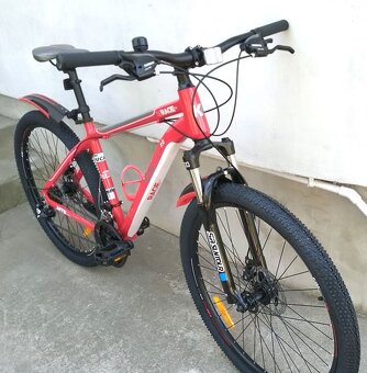 Odprúžený horský bicykel ALUMINIUM rám - 2