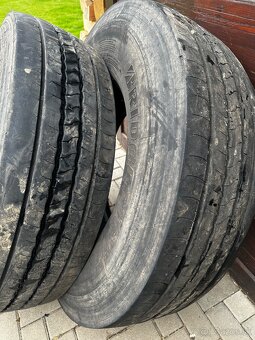 Predám pneumatiky 315/80R22.5 predné vodiace - 2