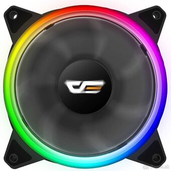 Predám 5x RGB ventilátory DarkFlash DR12 Pro – komplet set - 2