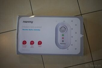 Monitor dychu Nanny BM-02 s dvomi podložkami - 2