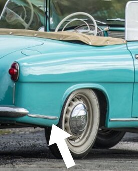 Hlinikove lišty škoda felicia cabrio - 2