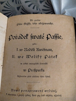 POŘÁDEK SVATÉ PaŠIE - 2