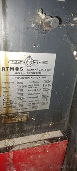 Predám Atmos starší kotol a expanz. nadoby - 2