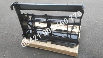 Predám adaptér JCB qfit / EURO traktor, čelný nakladač... - 2