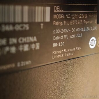 24" LCD Dell UltraSharp U2412M Black - 2