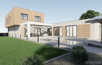 Exkluzívny 6 izb. rozostavaná moderná vila v Gbeloch - 2