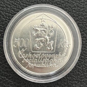 500 Kčs Josef Lada strieborna minca 1887-1987 - 2