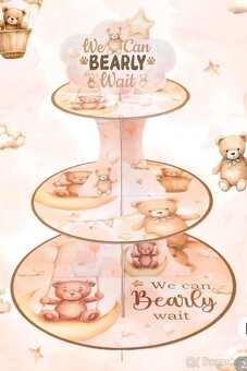 Výbava - balíček dekorácií na oslavu bábatka - baby shower - 2