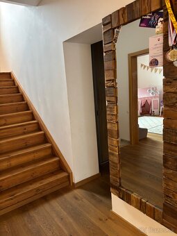 Rustikálne zrkadlá 170x70 a kruhové - priemer 60 cm - 2