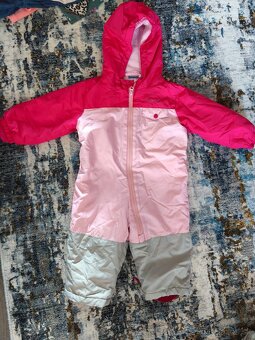 Detský zimný overal 9-12mesiacov - 2