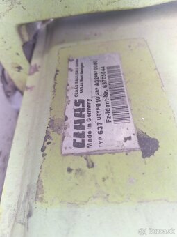 Zadná disková kosa claas disco 2650 plus - 2