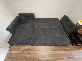 Predám Gauč / Pohovku - 192x78x82 / Farba popol - 2