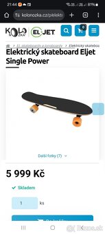Elekteický Skateboard 250w - 2