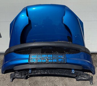 Peugeot 206, kompletný predok, kapota, nárazník, svetla - 2