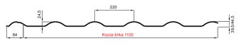 Plechová krytina KJG UNI2 - 2